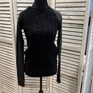 lululemon athletica Classic Black Knit Sweater